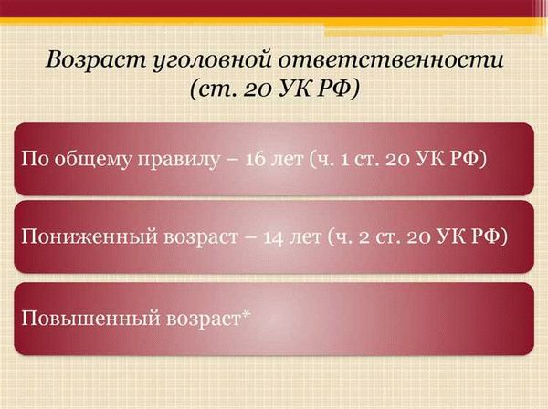 Возбуждение уголовных дел против несовершеннолетних: