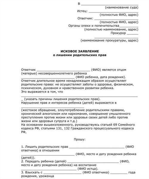 Составление и подача искового заявления об оспаривании отцовства