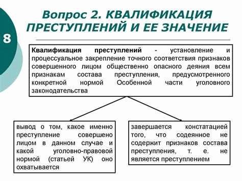 Влияние квалификации многообъектных преступлений на наказание