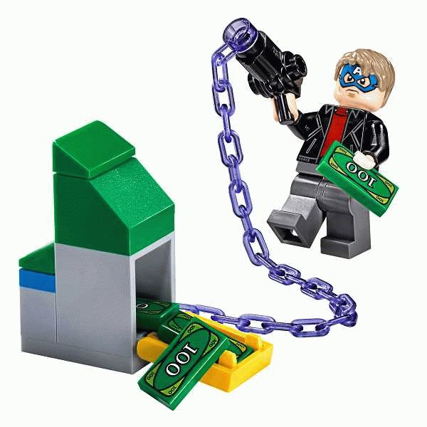  Фото и видео LEGO Super Heroes Конструктора Ограбление банкомата 76082 