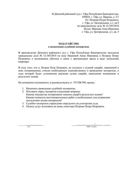 Какие документы можно использовать в качестве основания для ходатайства?